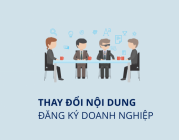 Thay đổi đăng ký kinh doanh tại Vĩnh Thạnh