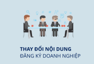 Thay đổi đăng ký kinh doanh tại Vĩnh Thạnh